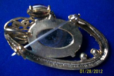 back of brooch